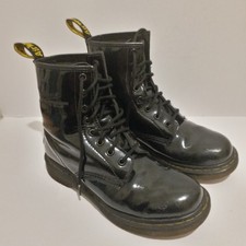Dr. Martens Air Wair 1468 Women's docs Boots Black patentLeather UK 4