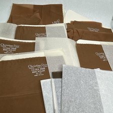 Vintage Christian Dior Ultra Dior Nylon Stockings 9 Pairs 2 Colors 10M