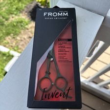 F1015 Fromm Shear Artistry INVENT 7.25" BLACK Barber Shears/Scissors