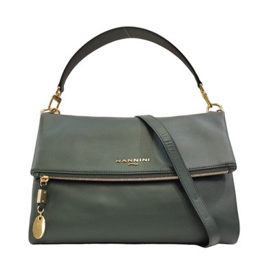 Nannini Firenze Handtasche Jamie Lederflasche mit Schultergurt