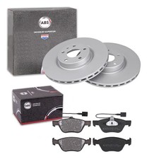 ABS BREMSSCHEIBEN + BELÄGE VORNE für ALFA 156 SW Sportwagon 932 147 GT 937