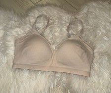 Warners RM3911W Blissful Benefits Underarm Smoothing Bra Womens M Medium Beige