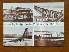 Tay Bridge Disaster Postcard - Hail Caledonia 6032X - Dundee Railway History