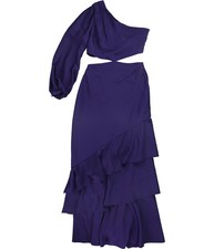 GUESS Womens Jaime Cutout Gown Dress