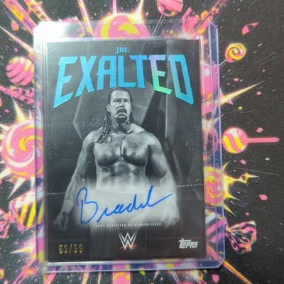 2025 TOPPS EXALTED WWE JBL BRADSHAW BLACK & WHITE ON-CARD AUTO SP #/99 BWS-JBL