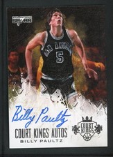 2013-14 BILLY PAULTZ 355/399 AUTO PANINI COURT KINGS AUTOGRAPHS