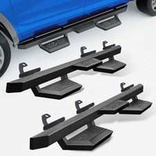 Drop Side Step Nerf Bars Running Boards For 18-2025 Jeep Wrangler Jl 4 Door