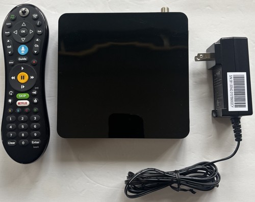 TiVo Mini VOX 4K UHD (TCDA95000) w/Voice Remote and power supply; Works Great!