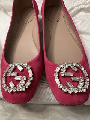 Wunderschöne Pinke Damen Gucci Schuhe  Gr. 40