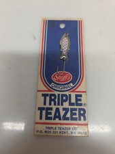 Vintage Shoff’s 1-1/4 Inch 1/32 Oz Triple Teaser Fishing Lure NIP