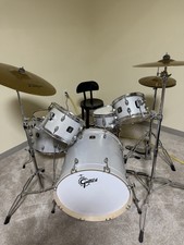 Gretsch Energy 5-Piece Drum Set with Hardware and Cymbals Light Silver Sparkle