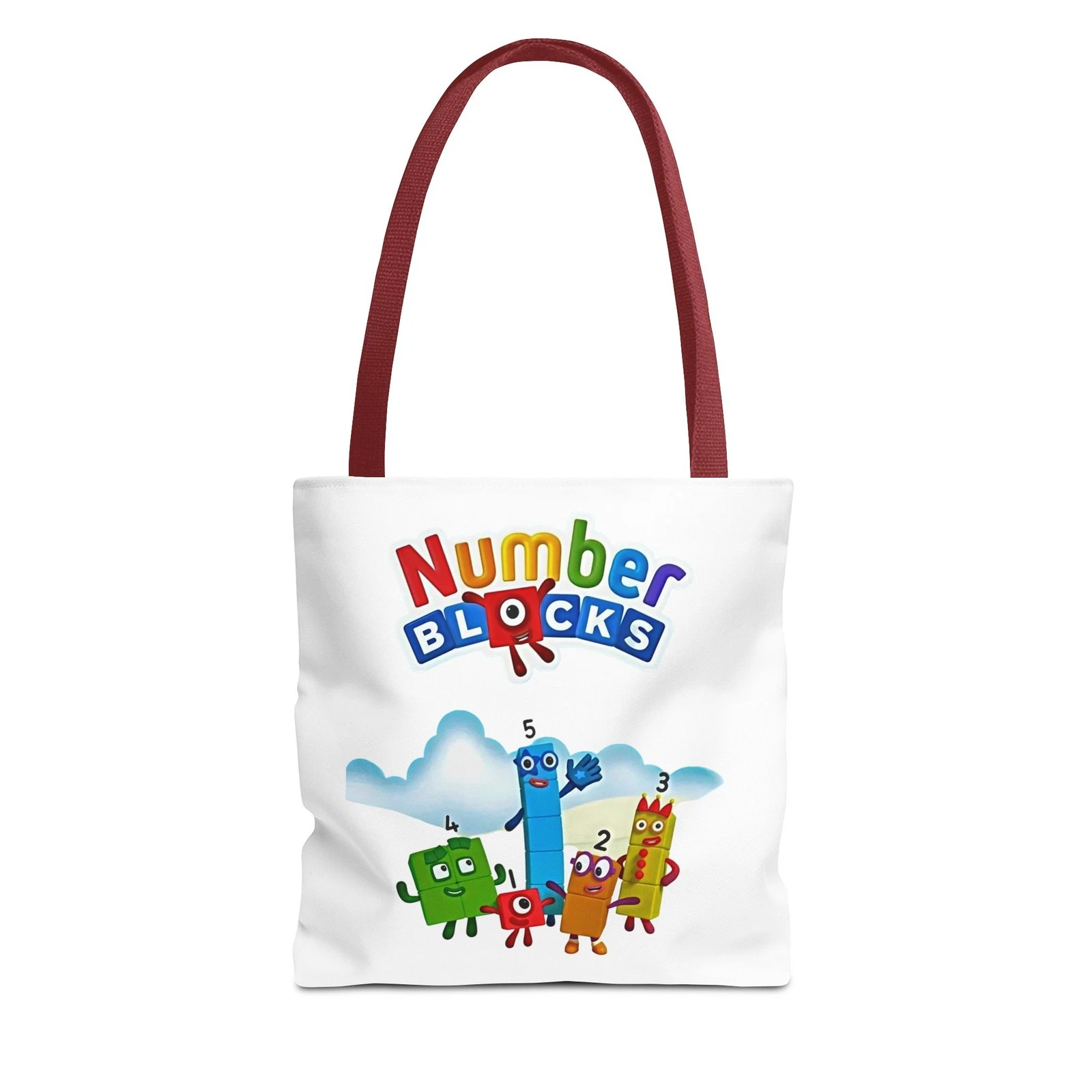 Number Blocks Tote Bag for Kids