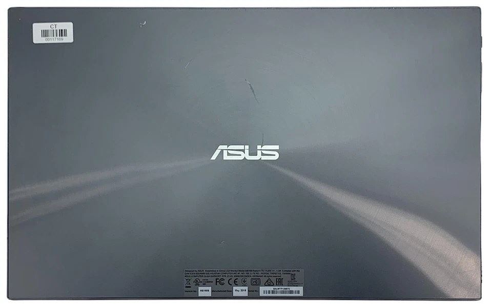 Asus MB168B 15.6" Portable IPS LED USB 3.0 Laptop Monitor Display w/ Case - Image 2 of 3