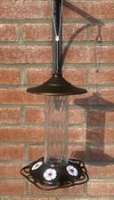 More Birds Bird Health Plus Prestige Hummingbird Feeder Clear Glass Not Plastic