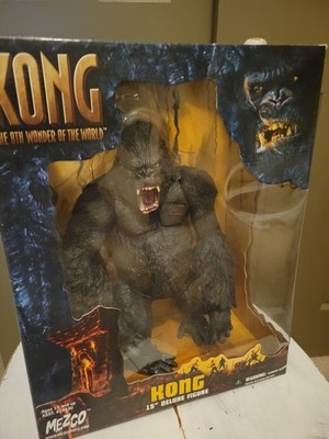 2005 MEZCO KING KONG 8th Wonder World RARE Deluxe Action Figure SCOWL MOUTH 15''