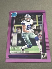 Simi Fehoko 2021 Donruss Purple Rated ROOKIE /500 RC #292