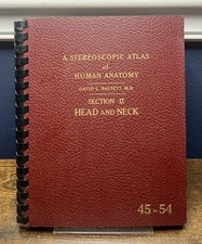 ViewMaster Stereoscopic Atlas Human Anatomy Section II Head and Neck Reels 45-54
