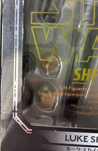 S.H. Figuarts Luke Skywalker Star Wars Episodio VI Bandai Tamashii Abierto En Caja - Imagen 7 de 8