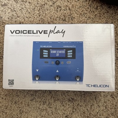 TC HELICON VoiceLive Play Vocal Effect Processor Pedal USED