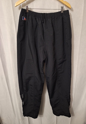 Vtg Russell Athletic Water Resistant Windbreaker Track Pants Men's XL 90's Lined