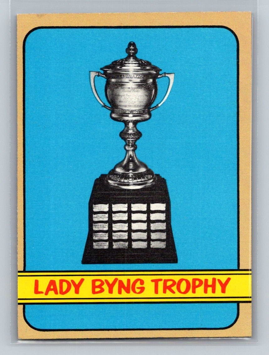 1972-73 Topps Lady Byng Trophy # 175 