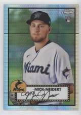 2021 Topps Chrome Platinum Anniversary Mega Box Prism Refractor Nick Neidert 2k3