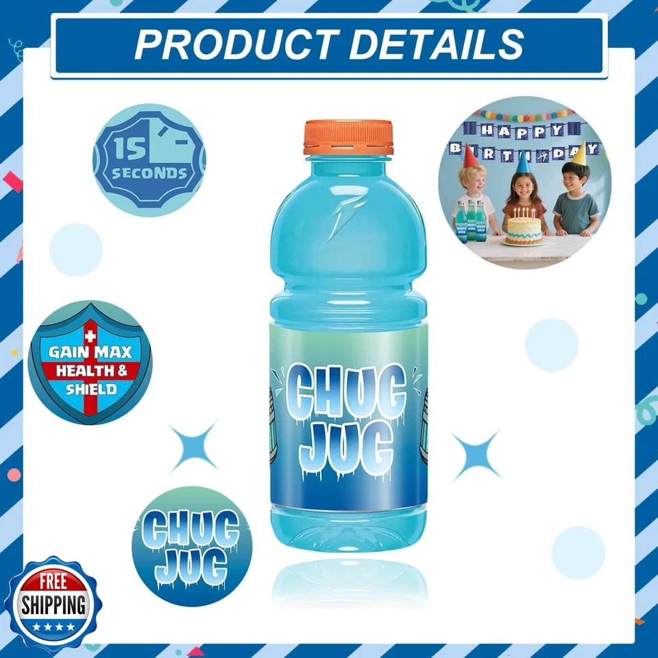 Paquete de 24 etiquetas de botellas de agua para videojuegos decoración de fiesta de cumpleaños para jugadores Foto 4 de 4