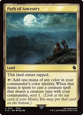 Path of Ancestry Commander: Final Fantasy MTG Magic The Gathering