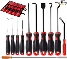 Hook and Pick Set with Case Plastic Fastener Door Panel Remover Precision Scrape