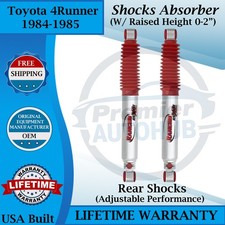 Rancho Genuine OEM Rear Shocks For 1984-1985 Toyota 4Runner Lifetime Warranty