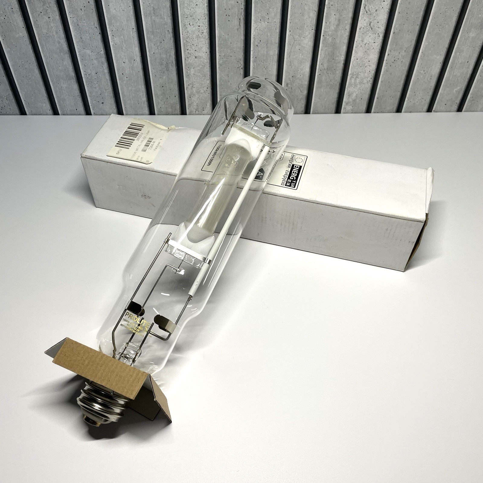 Lámpara tubular PROLITE 1000W halogenuros metálicos E40 (MH100WT4KS/PRO) - Nueva