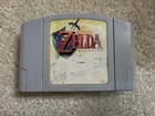 The Legend Of Zelda Ocarina of Time N64 Tested Working Rough Labels