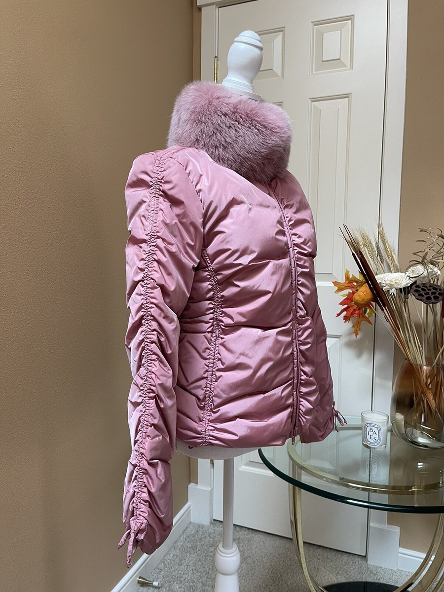 Blumarine puffer retail $1200 size Italian 44 | eBay