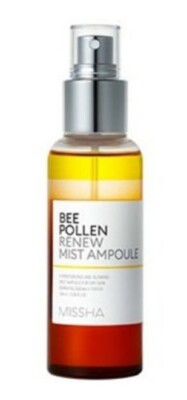 Missha Bee pollen Renew mist ampoule 100ml anti aging wrinkle Moisture care