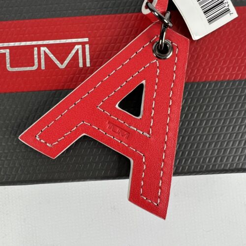 TUMI Accent Letter Dangle Charm Bag Charm "A" - Picture 4 of 6
