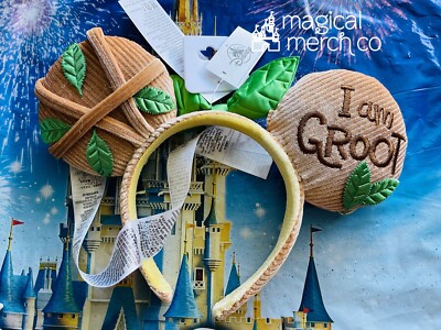 Disney Parks Marvel I Am Groot Ears Headband  Guardians Of The Galaxy 2022 2022 Disney Parks Marvel I Am Groot Ears Headband Guardians  main image 3