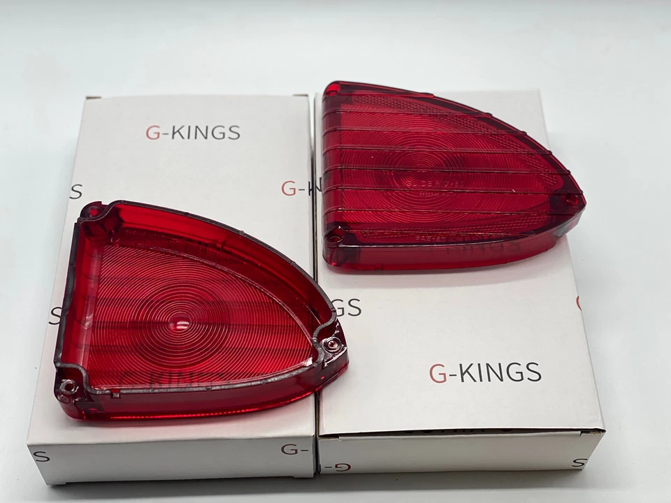 1960-1966 CHEVROLET GMC PAINEL SUBURBANO CAMINHÃO LENTE LANTERNA TRASEIRA - PAR - Imagem 3 de 4