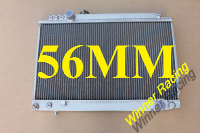 For Toyota Supra JZA70 GA70 MA70 7MGET 7M-GET 3.0 24V Turbo Aluminum Radiator MT