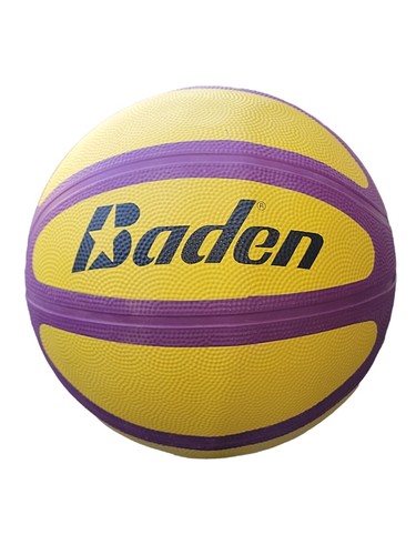 Vintage Retro Baden RARE Laker's Purple & Gold Color Full Size Basketball - Picture 4 of 5