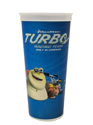 Turbo Kinobecher Sammler Trinkbecher PCO Dreamworks Becher