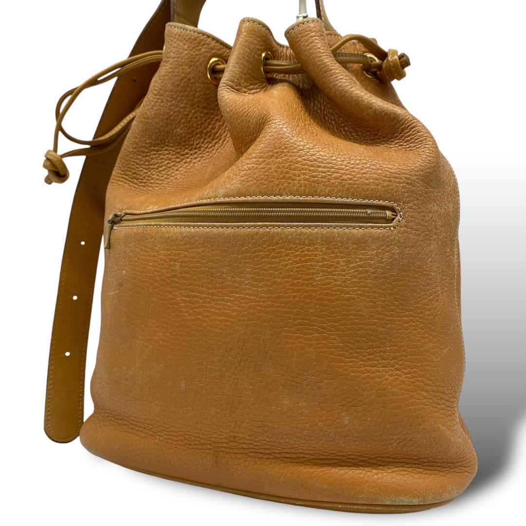 Burberry Shoulder Bag Drawstring Nova Check Leather