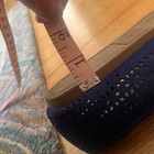 Royal Blue Nickels Ballet Flat Geometric Mesh Cut Summer Shows Sz 8M Cute Spring — photo 7