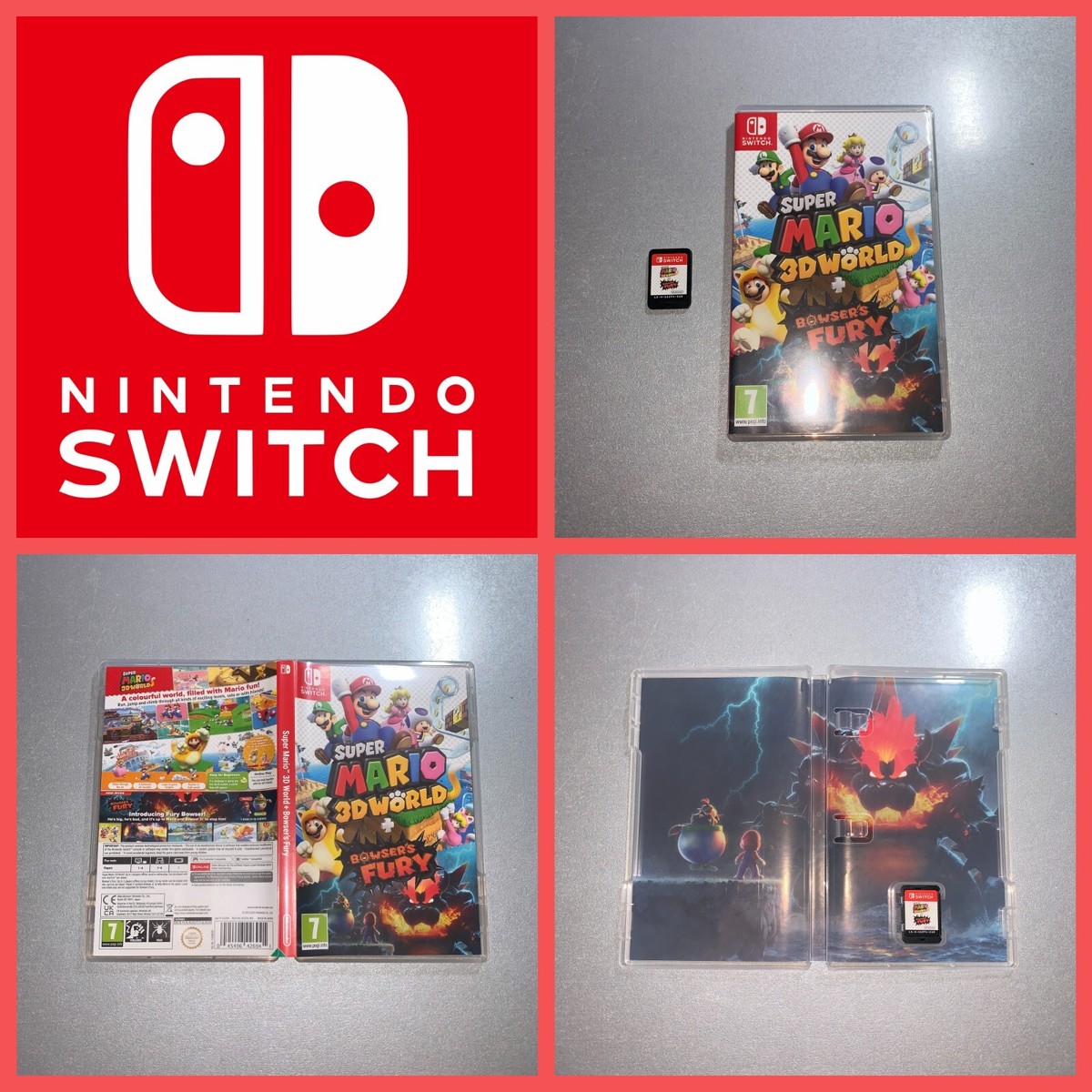 Super Mario 3D World + Bowsers Fury • Nintendo Switch • SAME