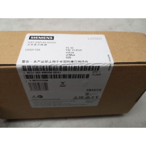 New Siemens 6ED1 055-4MH08-0BA1 6ED1055-4MH08-0BA1 LOGO! TD text display, 6-line - Picture 5 of 6