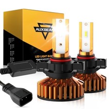 Auxbeam 5202 2504 Led Fog Light Bulbs Conversion Kit White 12000lm Super Bright