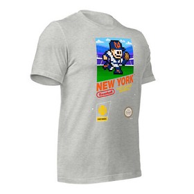 New York Mets NY Baseball Team Jersey 8-bit Nintendo NES Retro Vintage T-Shirt