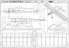 AVIOMODELLI SUPER SCOIATTOLO PLAN LINEA DI CONTROLLO 