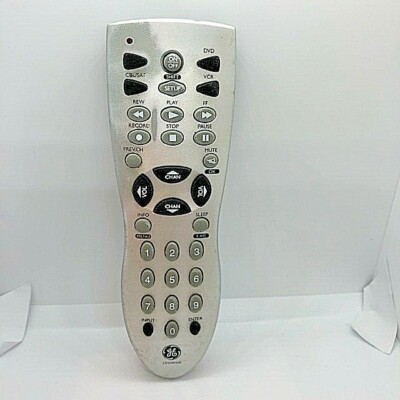 Remote Control GE RC24914-D Universal TV Cable Sat DVD DVR AUX