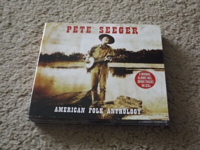 Pete Seeger - 'American Folk anthology' 3cd box set