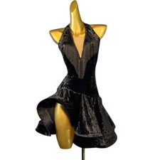 Latin Ballroom Competitio  n Dance Dress Modern Waltz Tango Standard Dress F910